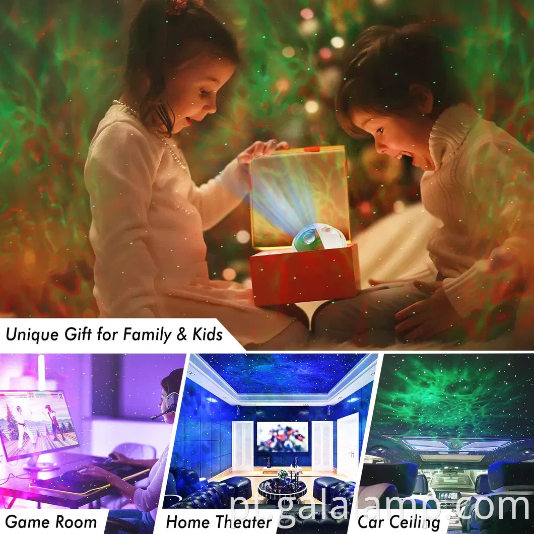 Projector de luz noturna de astronauta - perfeita para quarto e lâmpada da sala de jogo